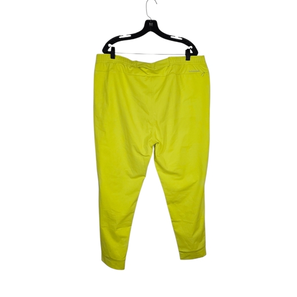 Outerknown Warm-Up Knit Jogger Electric Lime Mid-weight Stretch Men's Size XXL - Picture 2 of 10